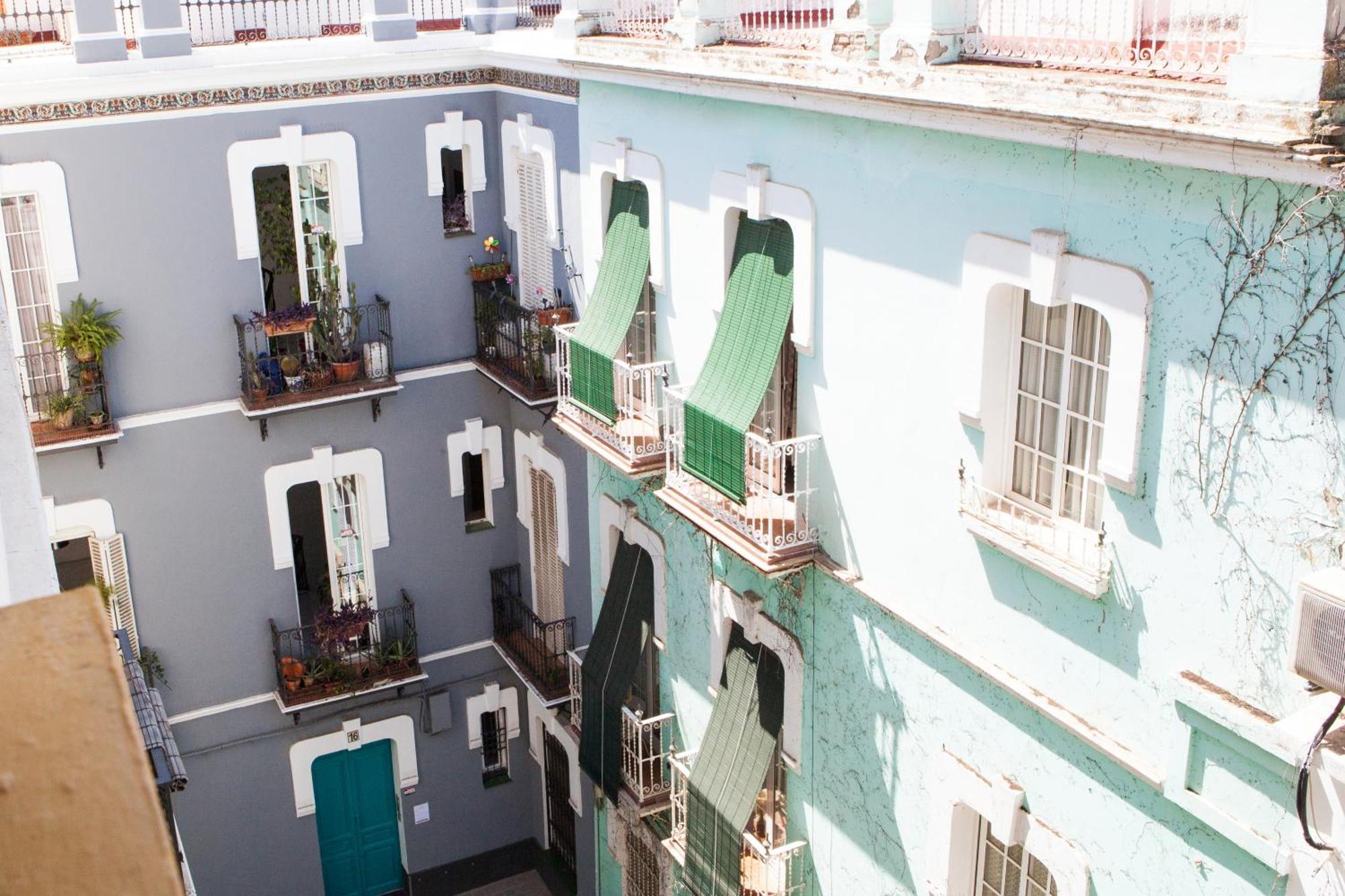 Zona Alameda De Hercules Silencioso Sevilla Exteriér fotografie
